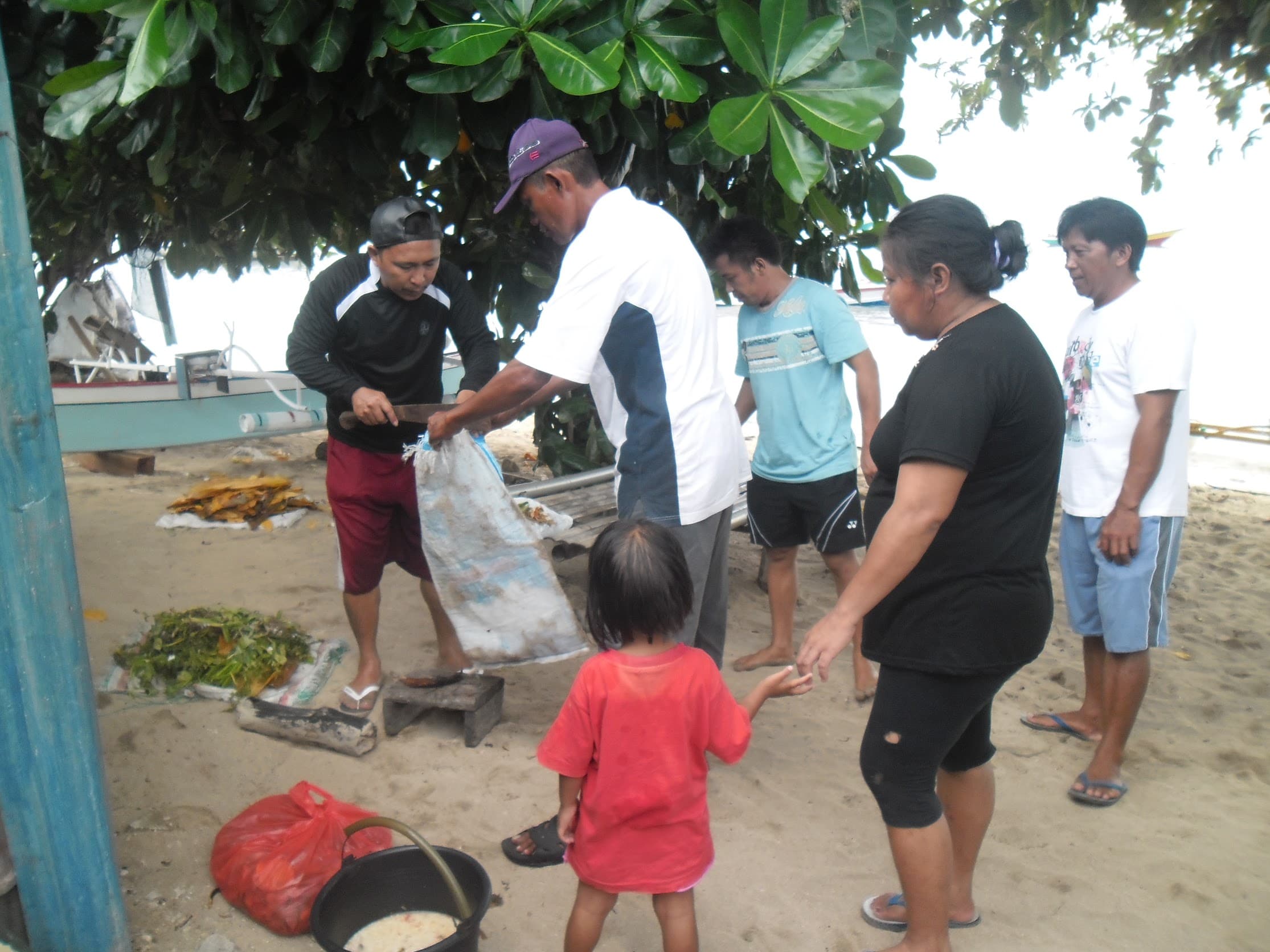 Pengolahan Bank Sampah Brits di Pulau Bunaken 2012