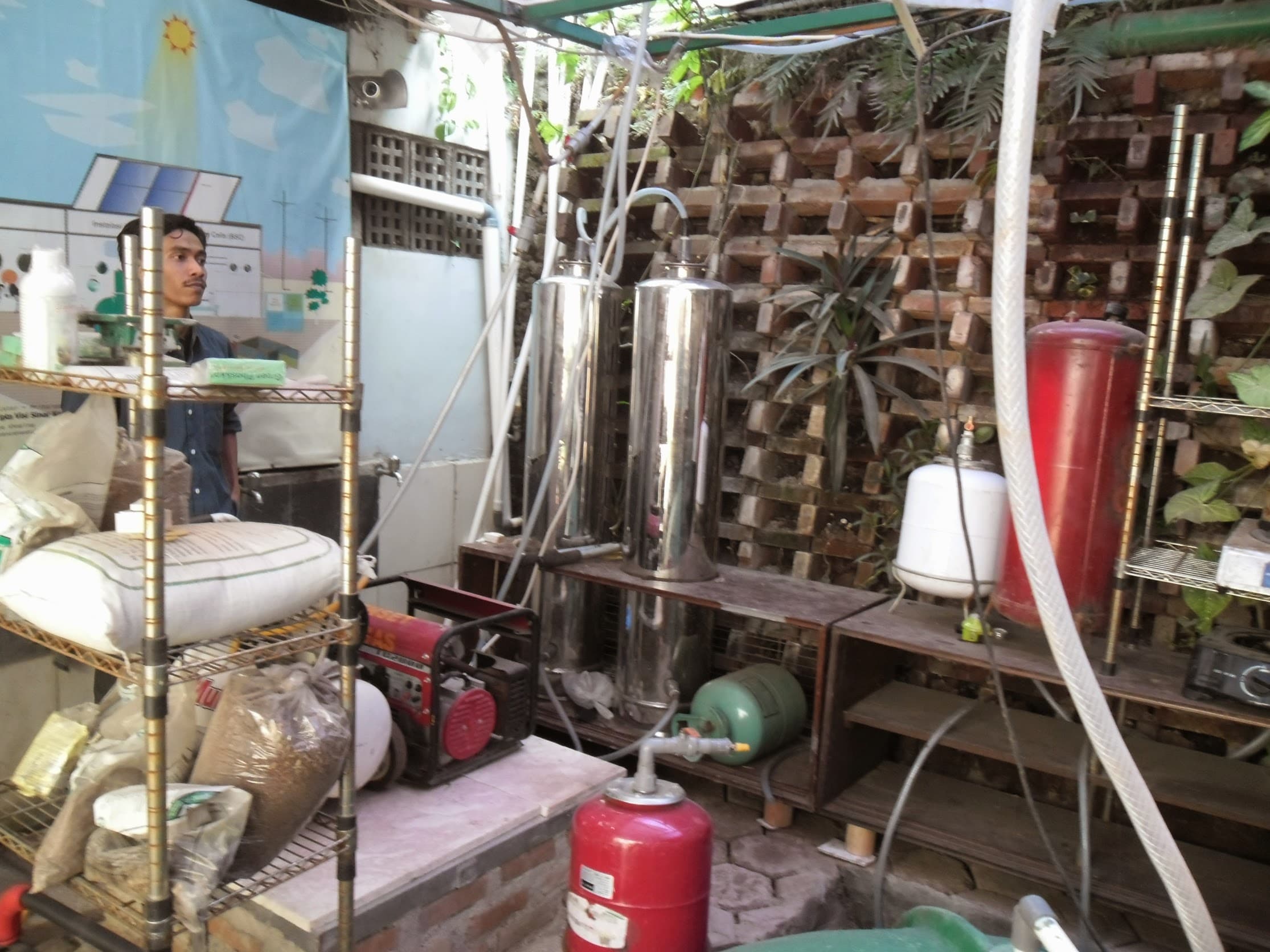 Refinering biogas