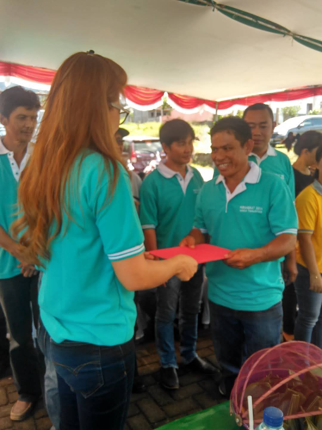 Launching bank sampah Agape
