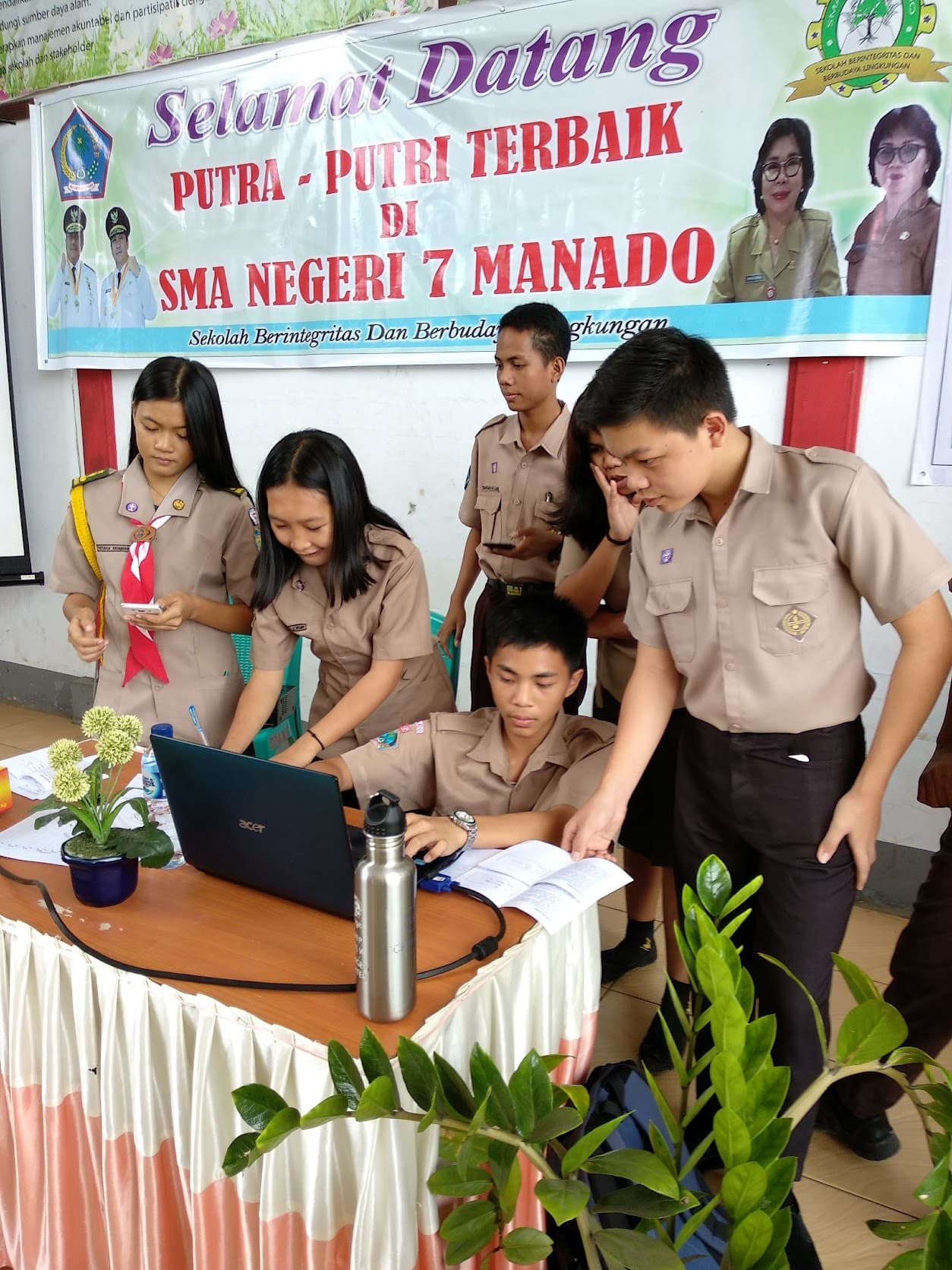 Pelatihan bank sampah Adiwiyata