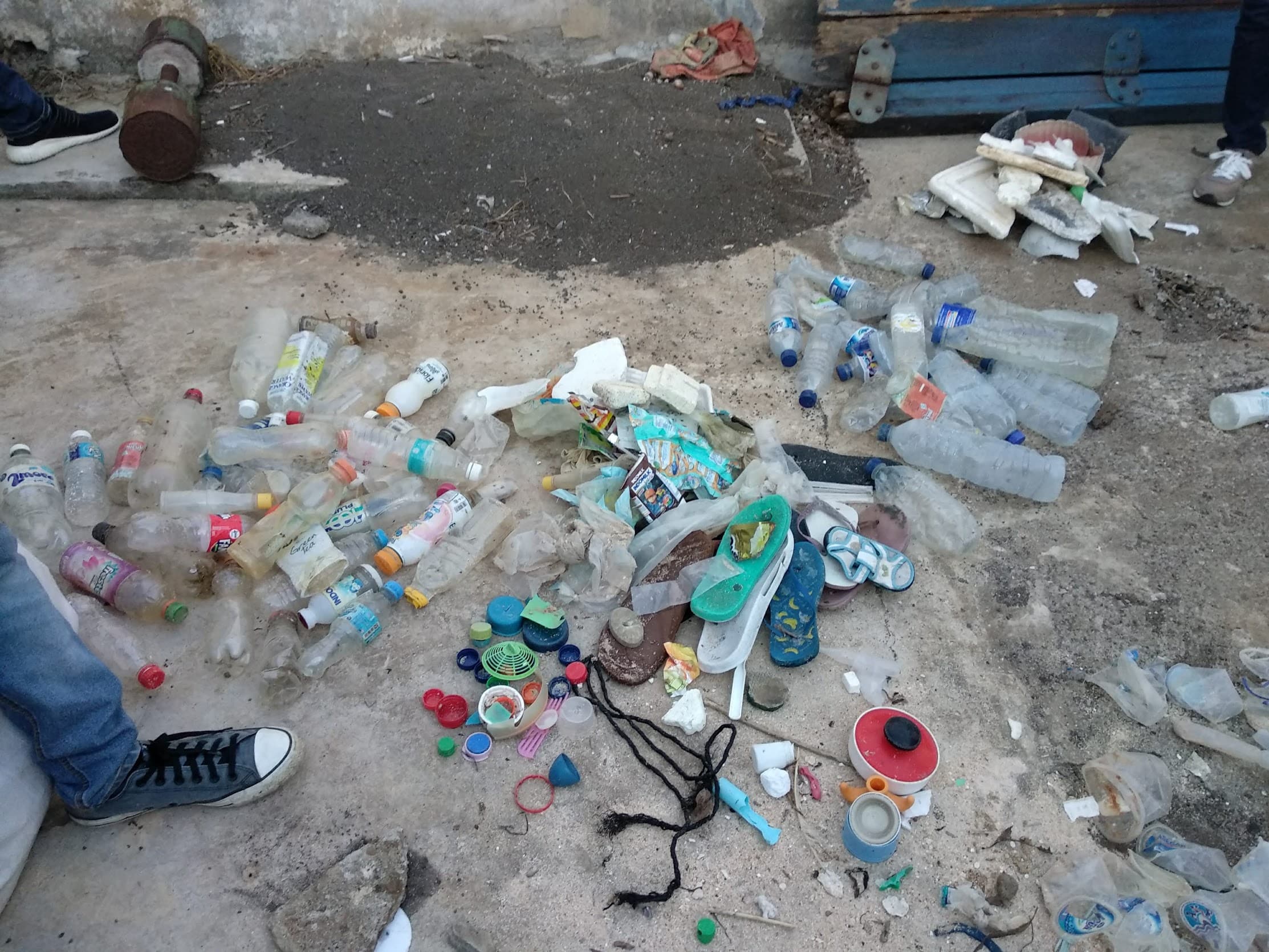 Pilah sampah dari Pulau Bangka