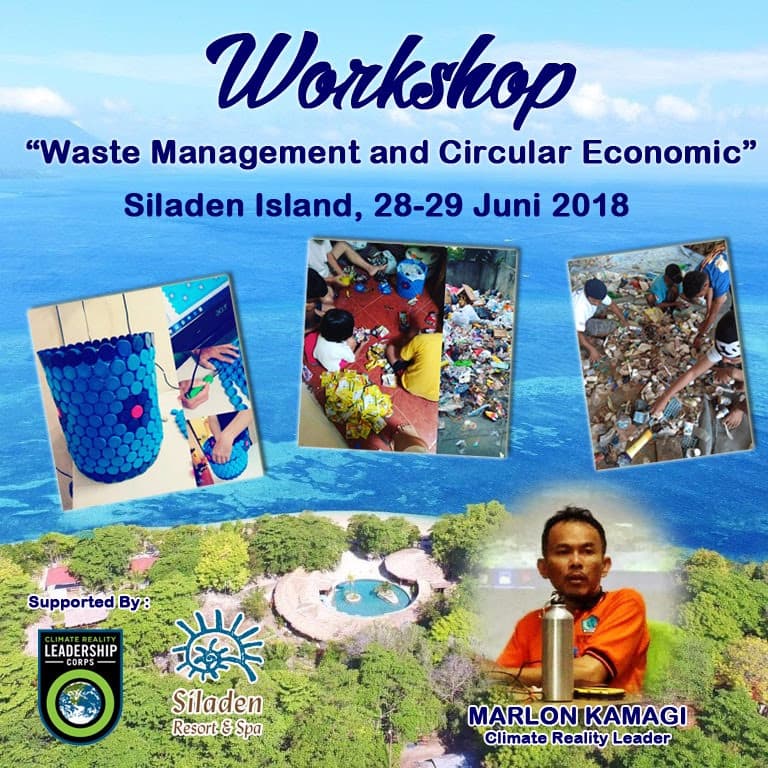 Workshop waste management di Siladen