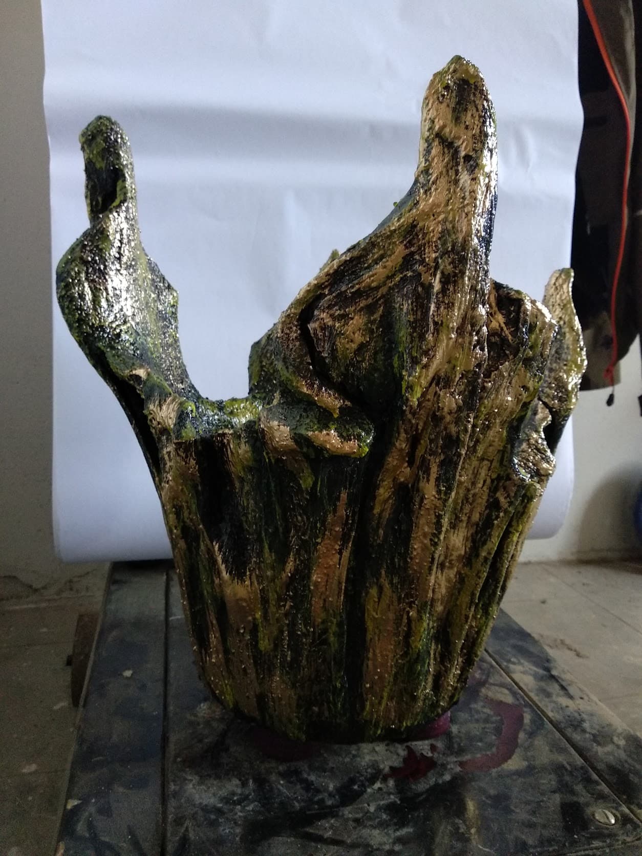 Hasil dari handuk bekas