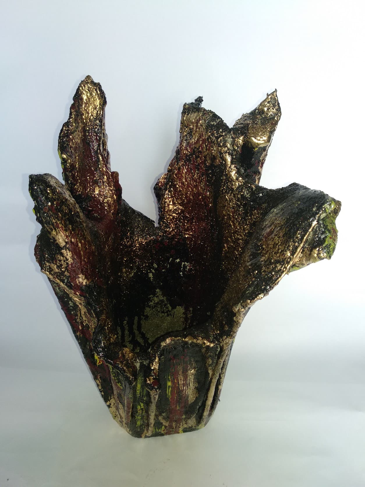 Pot dari handuk bekas